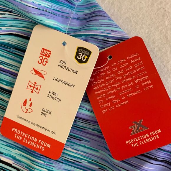 ZeroXposure Womens Sleeveless Printed Surfing One Piece Swimsuit Bathing Suit - Picture 9 of 11